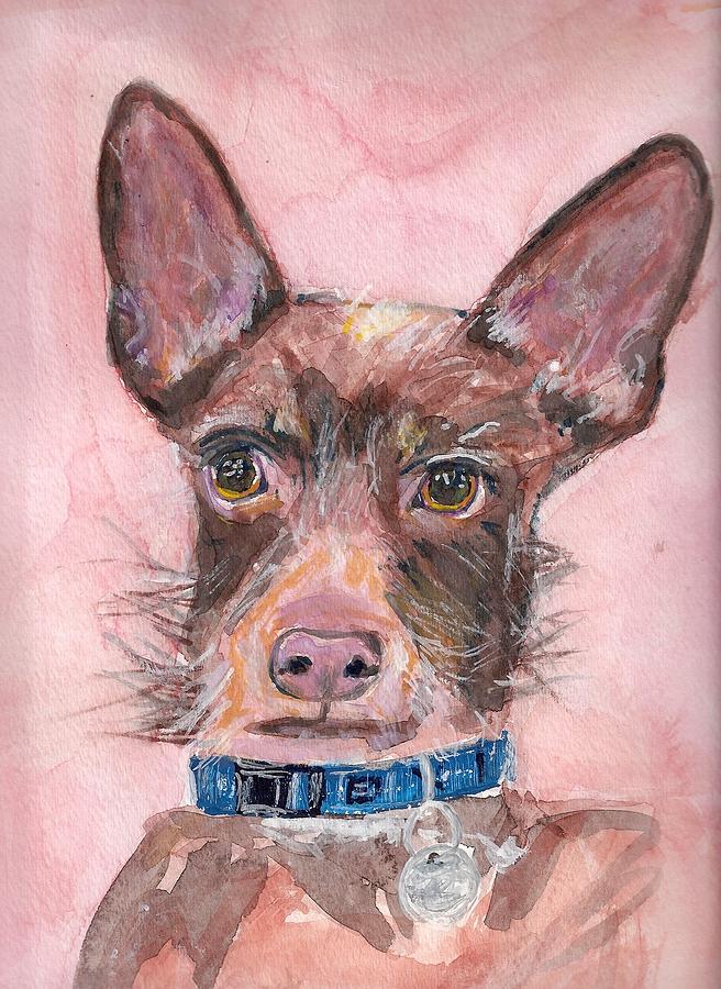 Chihuahua Painting - Salvatore by Arthur Rice