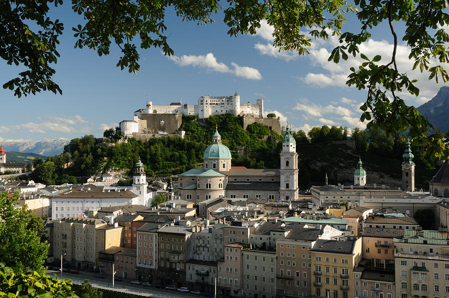 Salzburg Castle Photograph by Jeremy Voisey
