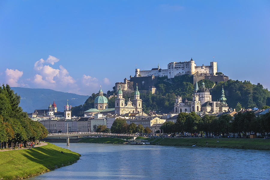 Salzburg in Summer Photograph by Flavio Vallenari