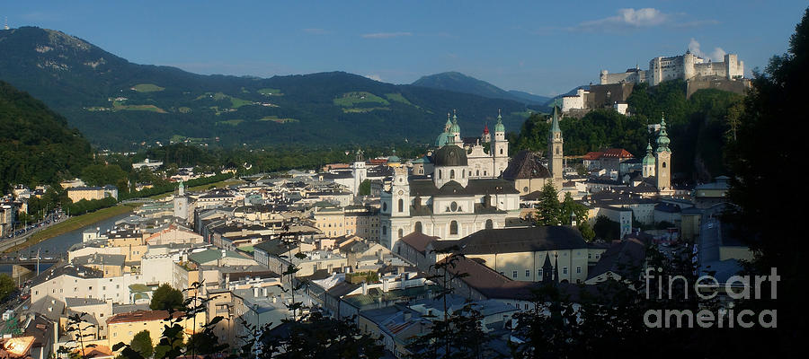 Salzburg panorama 11 Photograph by Rudi Prott