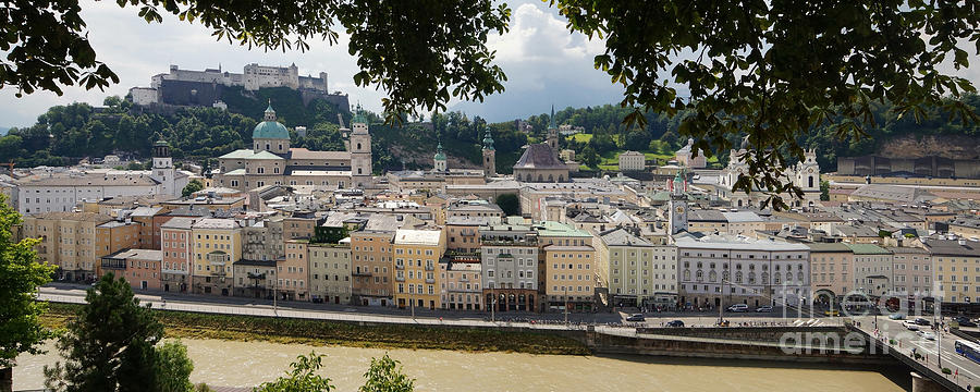 Salzburg panorama 6 Photograph by Rudi Prott