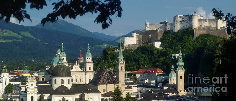 Salzburg panorama 9 Photograph by Rudi Prott