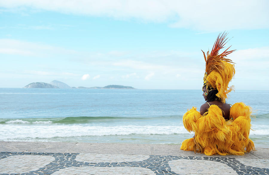Samba Dancer In Ipanema Beach, Rio De Photograph by Emmanuel Aguirre Samba Dancer In Ipanema Beach, Rio De Photograph by Emmanuel Aguirre