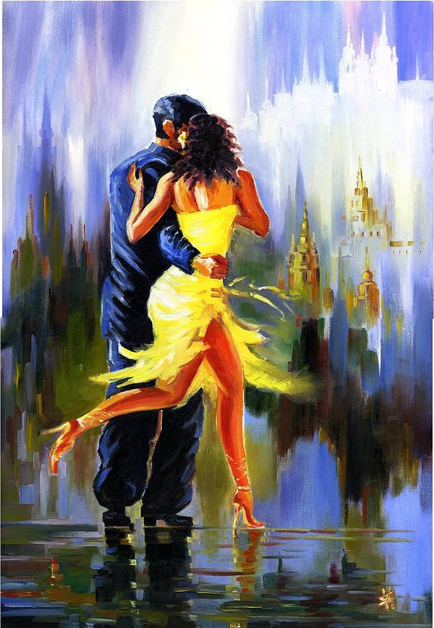 Dance Painting - Samba by Vladimir Abel Sydorenko