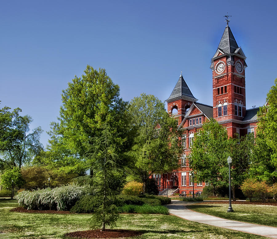 Auburn University Photograph - Samford Hall - Auburn University by Mountain Dreams