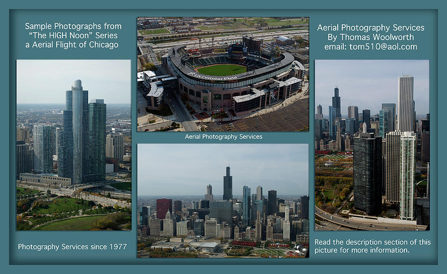 Chicago Photograph - Sample Aerial Photography Services Readme by Thomas Woolworth