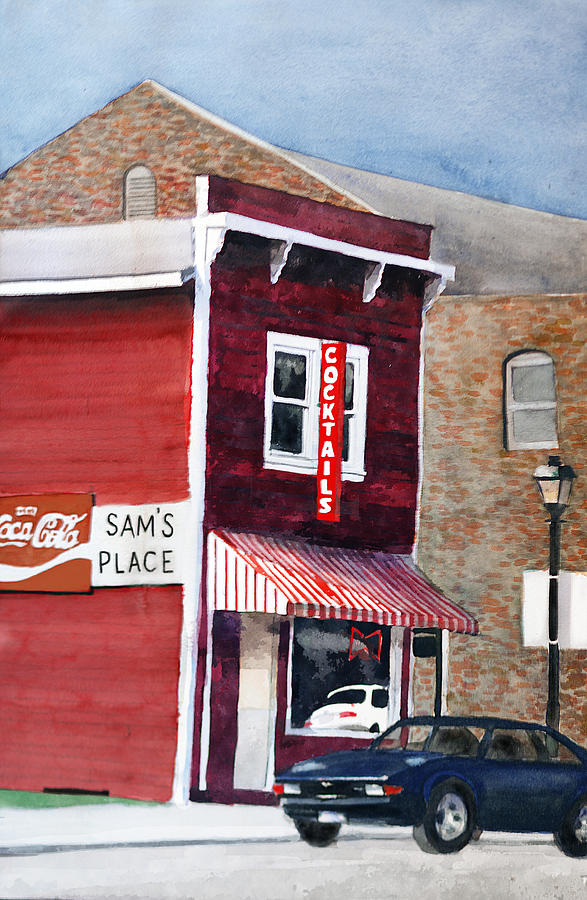 Sams Place Painting by Rick Mosher