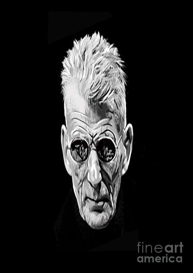 Samuel Beckett Painting by Francis Leavey - Fine Art America