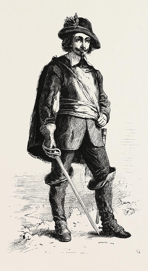 Vintage Drawing - Samuel Champlain On Or Before August 13, 1574, A French by Canadian School