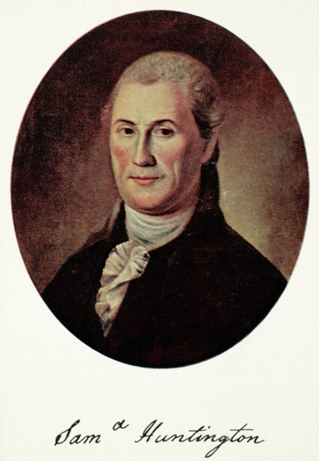 Samuel Huntington (1731-1796) Painting By Granger - Fine Art America