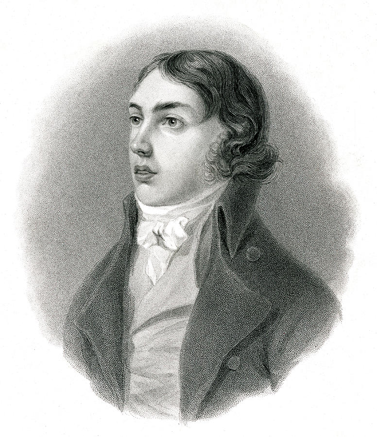 Hancock Drawing - Samuel Taylor Coleridge Writer by Mary Evans Picture Library
