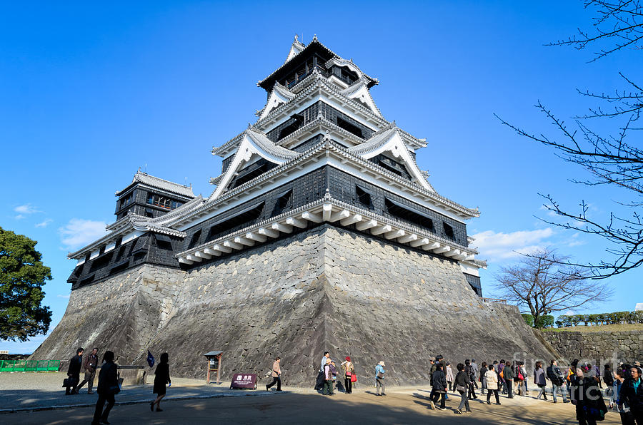 Samurai defense - Kumamoto Castle - Japan Photograph by David Hill ...