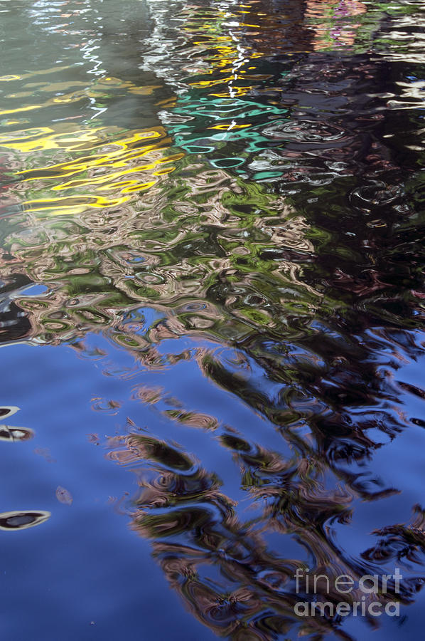 San Antonio River Reflection Photograph by Bob Phillips