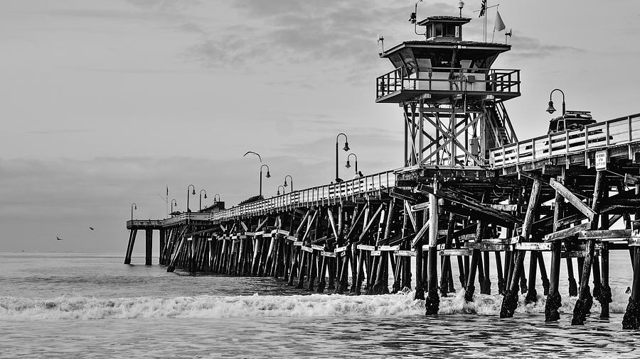 San Clemente Pier Photograph by Richard Cheski