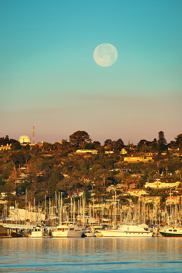 San Diego bay Photograph by Songquan Deng