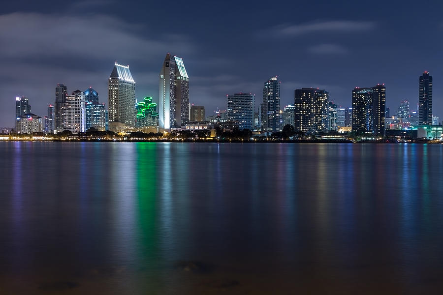 San Diego City Skyline 2 Photograph by Tyler Marshall - Fine Art America