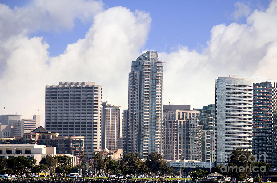 San Diego Cityscape Photograph by Brenda Kean