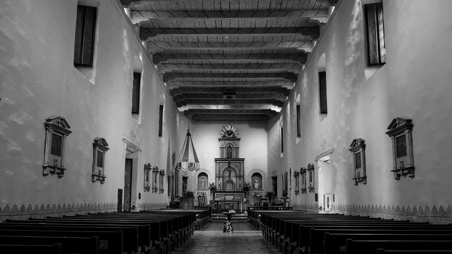 Sanctuary - San Diego de Alcala Photograph by Stephen Stookey