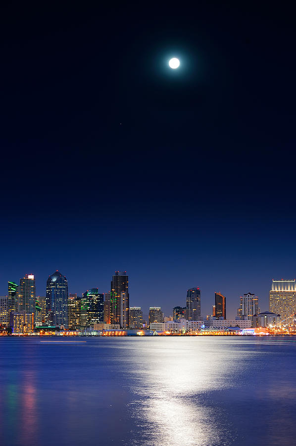 San Diego downtown skyline Photograph by Songquan Deng