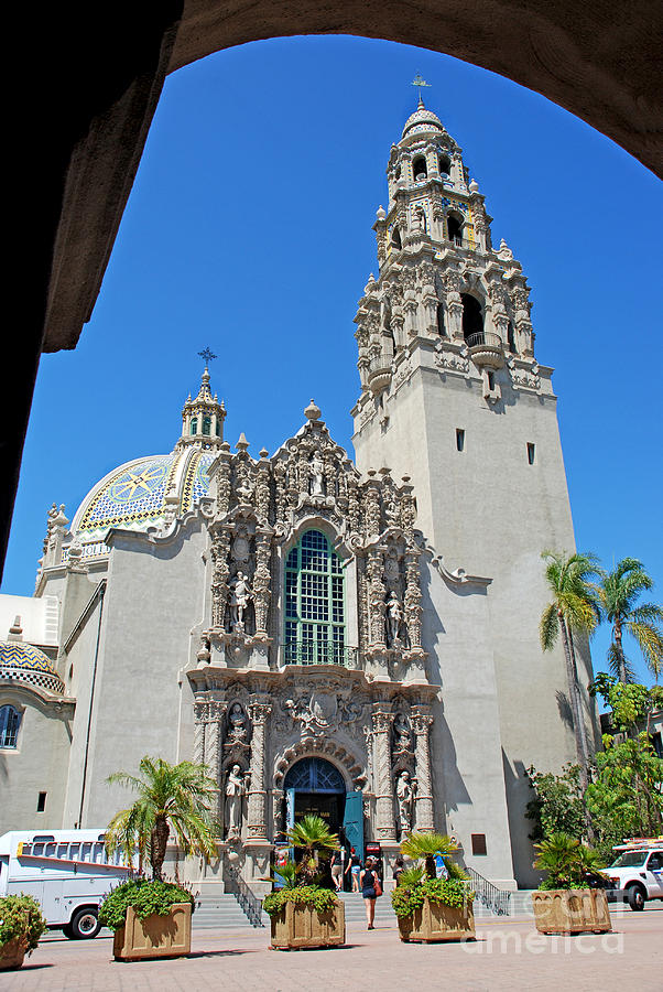 Architecture Photograph - San Diego Museum Of Man by Claudia Ellis