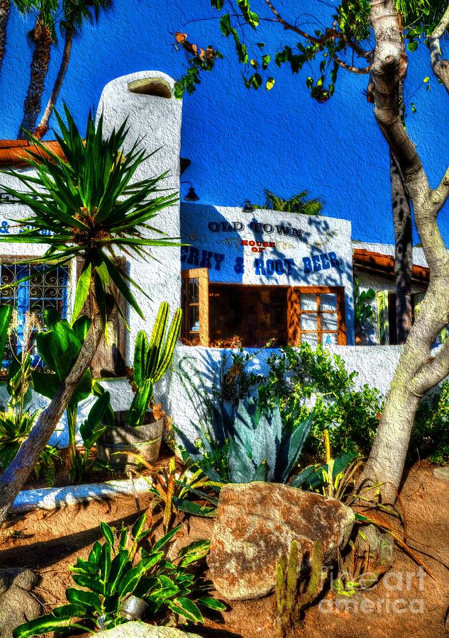 Architecture Photograph - San Diego Old Town Colors 3 by Mel Steinhauer