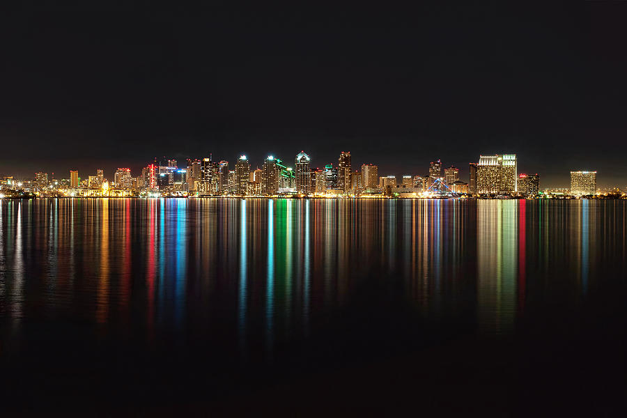 San Diego Reflections Photograph by Mark Whitt
