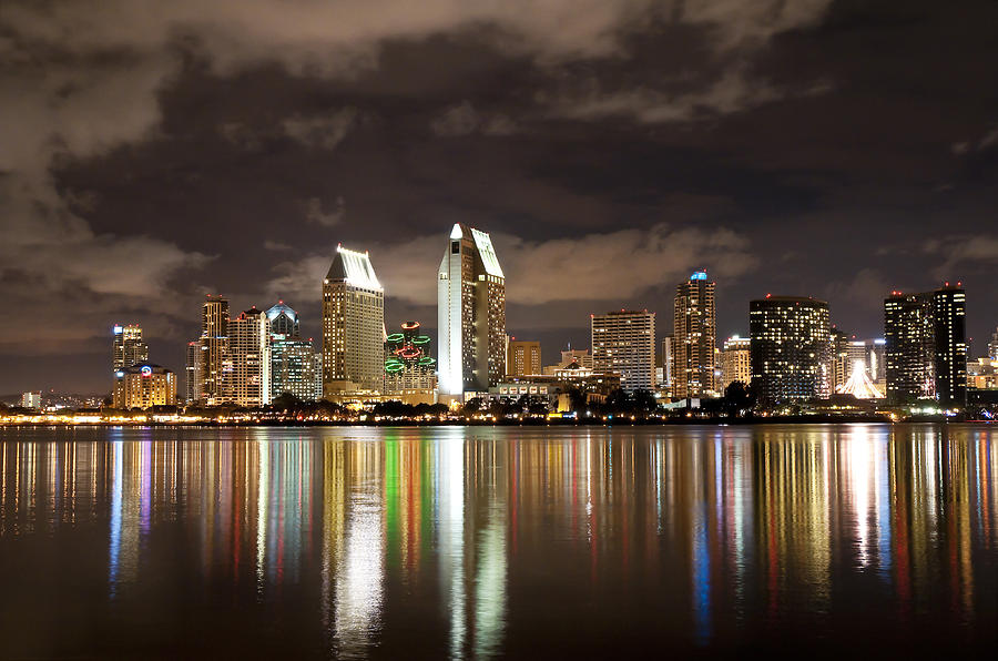 San Diego Photograph - San Diego Skyline 1 by Lee Kirchhevel
