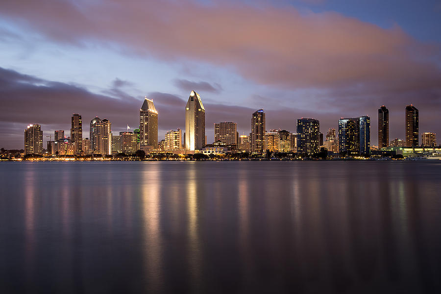 San Diego Photograph - San Diego Skyline 3 by Lee Kirchhevel