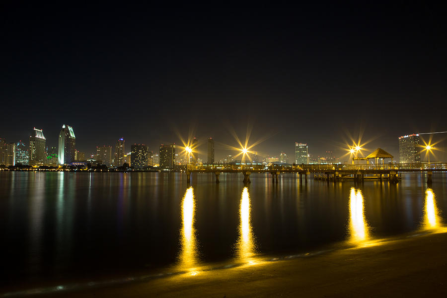 San Diego Photograph - San Diego Skyline by John Daly