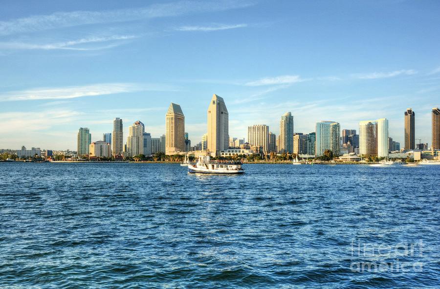 San Diego Skyline Photograph by Mel Steinhauer