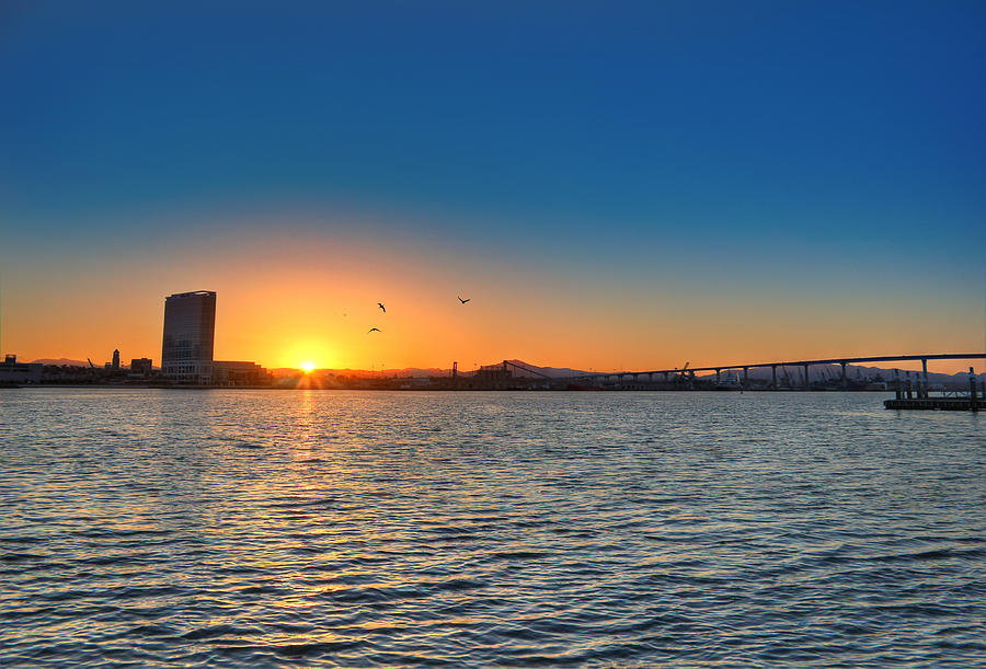 San Diego Sunrise Photograph by Brook Burling