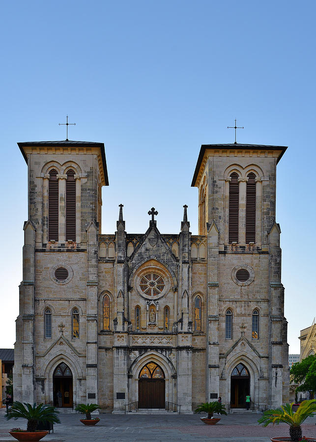 San Fernando Cathedral - San Antonio TX Photograph by Alexandra Till