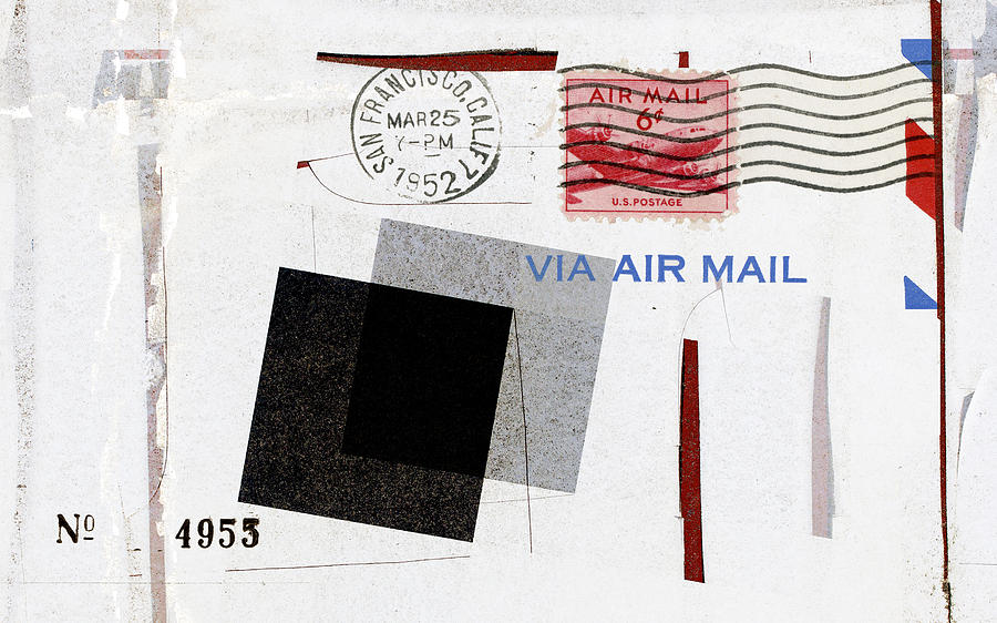 San Francisco 1952 Air Mail Photograph by Carol Leigh