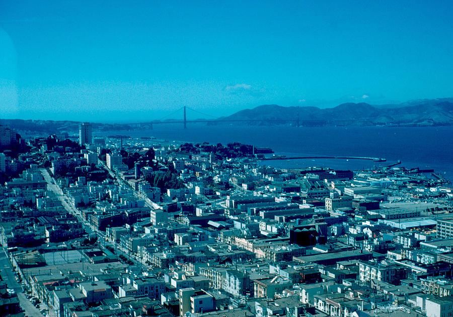San Francisco Photograph - San Francisco 6 1955 by Cumberland Warden San Francisco Photograph - San Francisco 6 1955 by Cumberland Warden