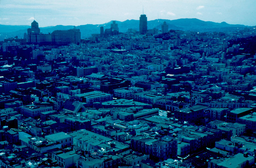 San Francisco Photograph - San Francisco 8 1955 by Cumberland Warden San Francisco Photograph - San Francisco 8 1955 by Cumberland Warden