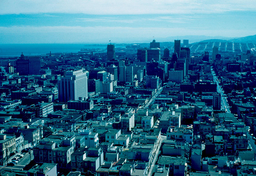 San Francisco Photograph - San Francisco 9 1955 by Cumberland Warden San Francisco Photograph - San Francisco 9 1955 by Cumberland Warden