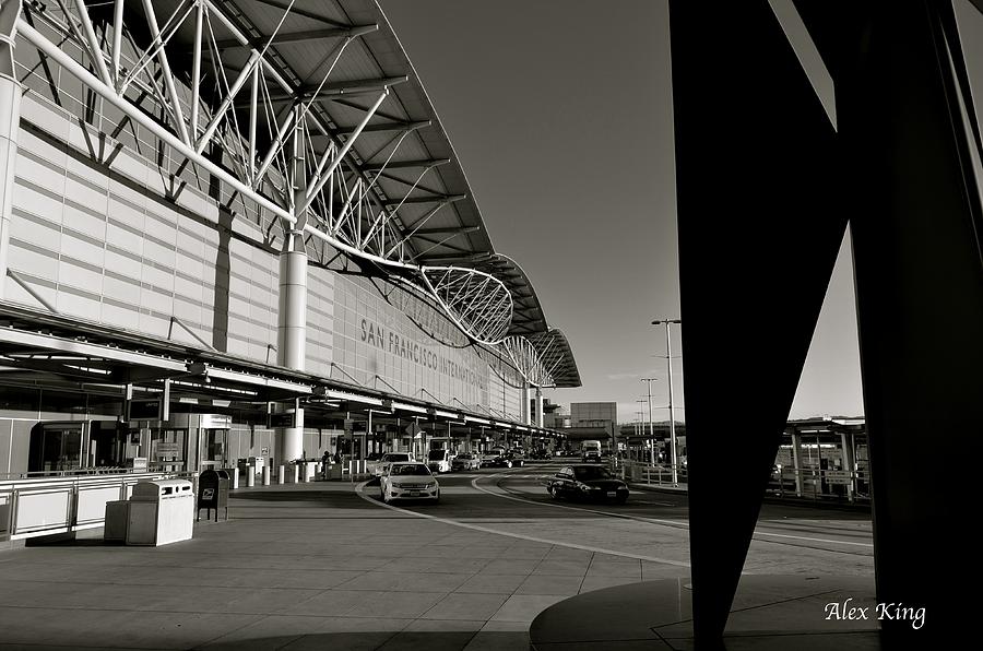 International Terminal, San Francisco Airport Photograph by Alex King