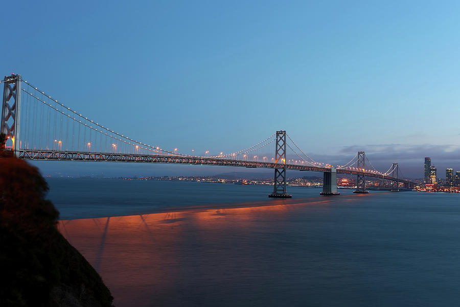 San Francisco Bay Bridge From Treasure Photograph by Shunyufan