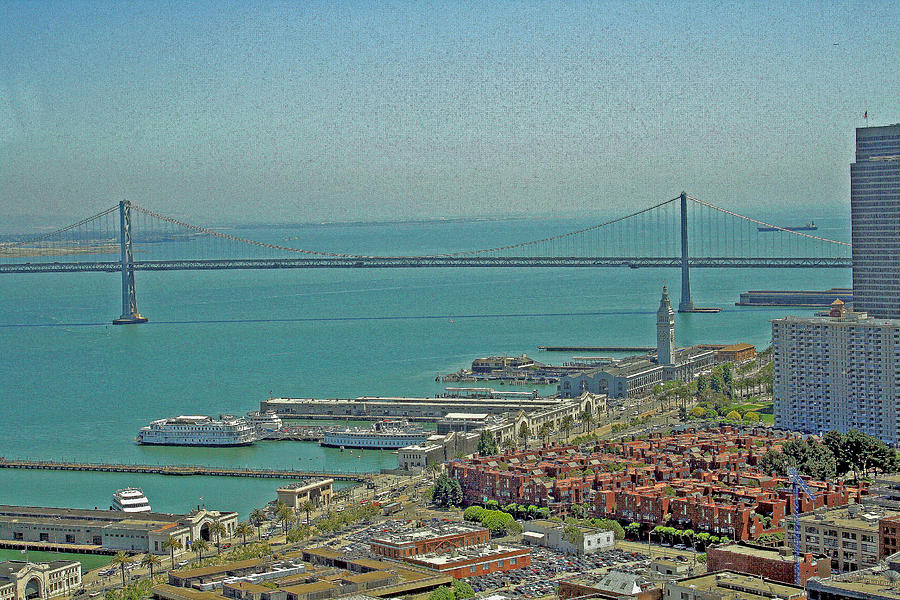 San Francisco Bay Mural Photograph by Joseph Coulombe