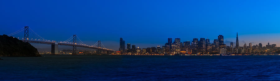 Sunset Photograph - San Francisco Bay by Steve Gadomski