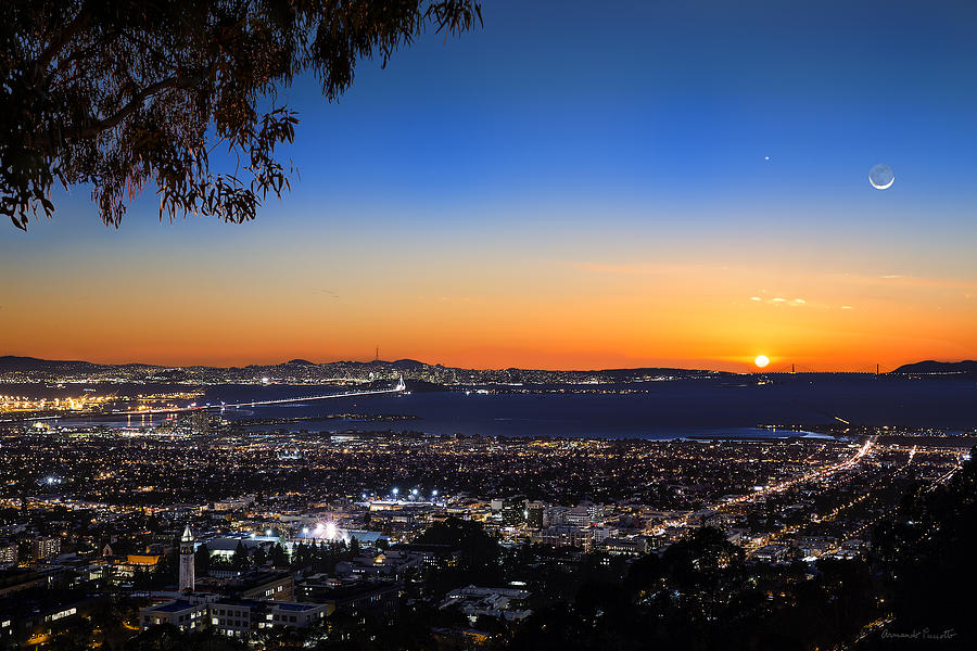 San Francisco Bay Sunset Photograph by Armando Picciotto