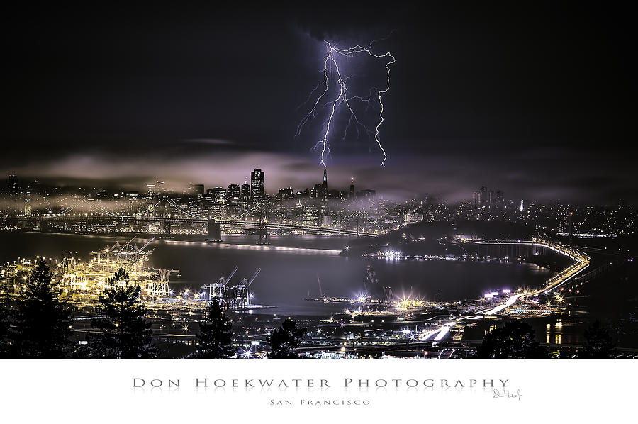 San Francisco Bolt Photograph by Don Hoekwater Photography