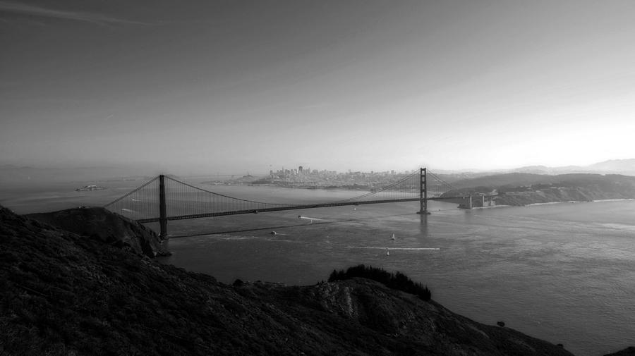 San Francisco BW Photograph by Eric Wiles