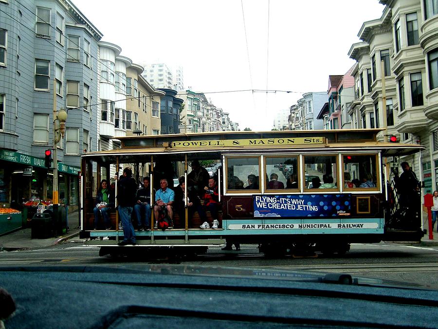 San Francisco Cable Car Photograph by Jay Milo