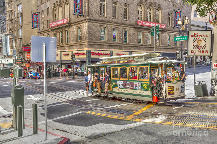 San Francisco Cable Car Photograph by Sue Leonard