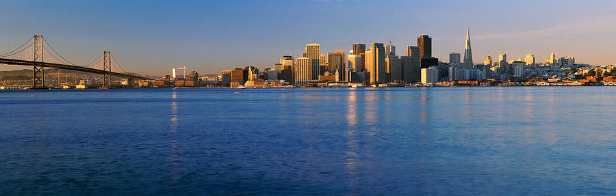 Architecture Photograph - San Francisco, California Skyline by Panoramic Images