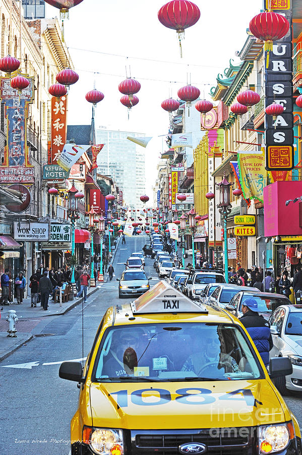 San Francisco Chinatown Photograph by Artist and Photographer Laura Wrede