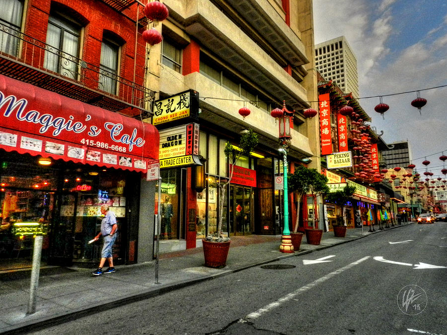 San Francisco - Chinatown 005 Photograph by Lance Vaughn