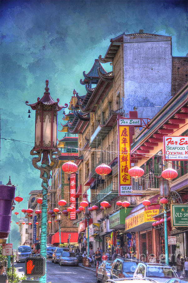 Architecture Photograph - San Francisco Chinatown by Juli Scalzi