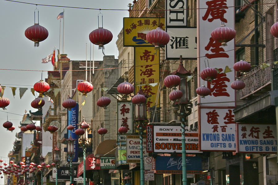 San Francisco Chinatown Photograph by Steven Lapkin